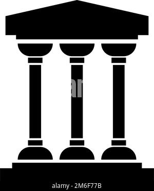 Greek Temple Icon Stock Vector Image & Art - Alamy
