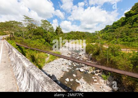 Panama, Piedra creek in summer Stock Photo