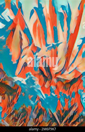 Colorful colors, abstract Stock Photo