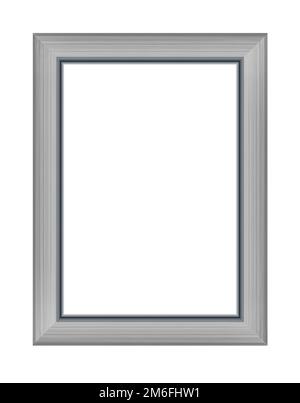 Wooden frame for picture or photo Stock Photo