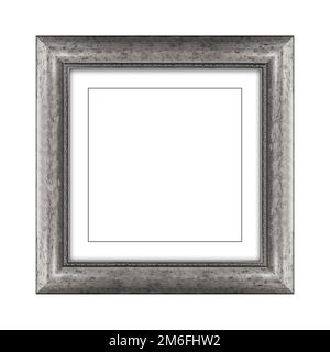 Wooden frame for picture or photo Stock Photo