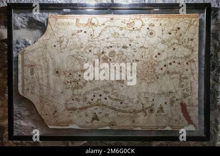 Mockup of the citadel of the city of Pamplona in Navarra where San Ignacio de Loyola was injured in the war with France, Basque Country, Spain Stock Photo