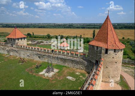 Old Turkish fortress Bender in Tighina, Transnistria, Moldova Stock Photo