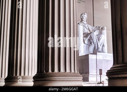 The Lincoln Memorial in Washington, D.C. Stock Photo