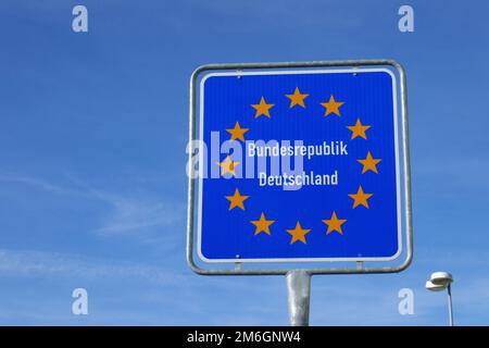 Shield Federal Republic of Germany Stock Photo