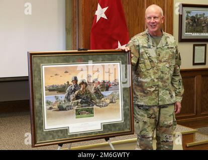 Maj. Gen. Mark McCormack, commanding general and senior key leader of ...