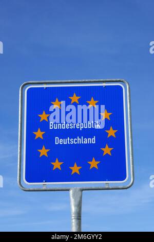 Shield Federal Republic of Germany Stock Photo