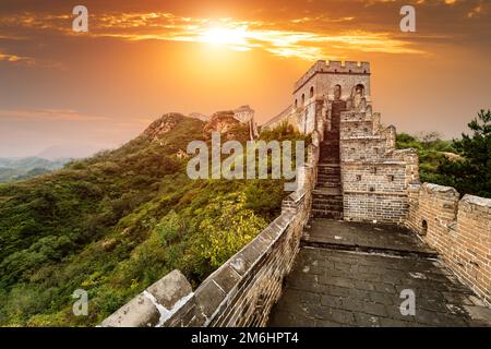 great wall of china Stock Photo