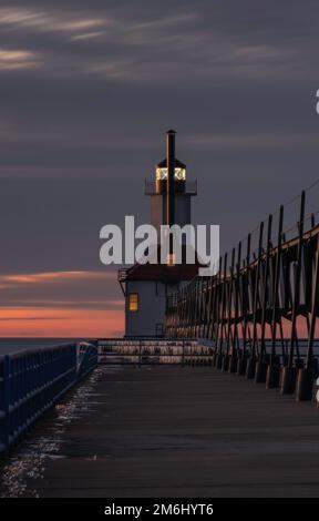 St. Joseph Lighthouse Stock Photo