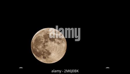 Moon Background being Earth's only permanent natural satellite Stock Photo