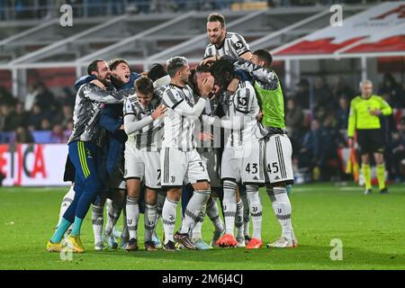 Arkadiusz Milik of Juventus Fc celebrating after a goal during the