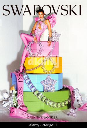 "Vogue" magazine December 2022 issue advert, USA Stock Photo - Alamy