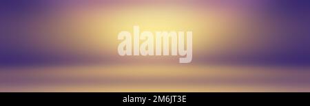 A soft vintage gradient blur background with a pastel colored well use as studio room, product presentation and banner Stock Photo
