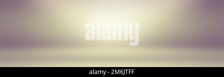 A soft vintage gradient blur background with a pastel colored well use as studio room, product presentation and banner Stock Photo