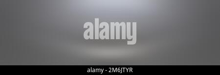 Abstract luxury blur dark grey and black gradient, used as background studio wall for display your products. Stock Photo