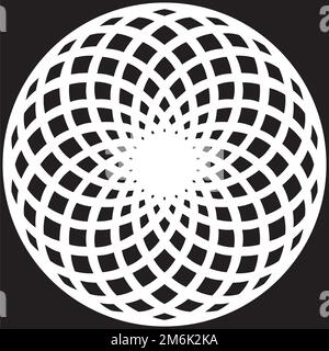 Abstract Torus Ornament Vector Stock Vector