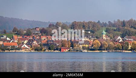 Allensbach on Lake Constance Stock Photo