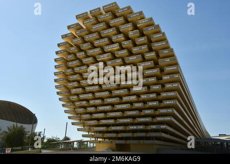 United Kingdom UK pavilion at Expo 2020 in Dubai, UAE Stock Photo