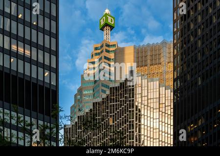 Office towers in Toronto downtown