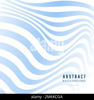 Blue and white striped abstract background vector Stock Vector
