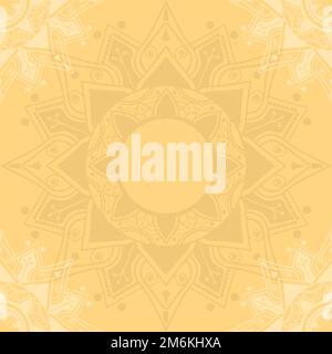 Eid mubarak lotus background vector Stock Vector