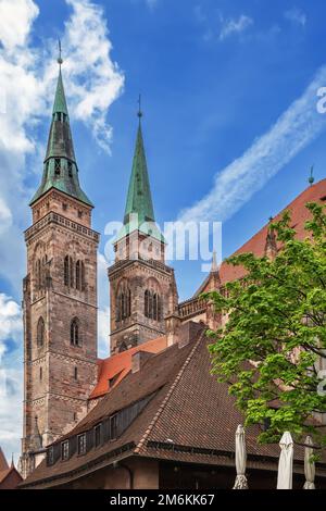 St. Sebaldus Church, Nuremberg, Germany Stock Photo