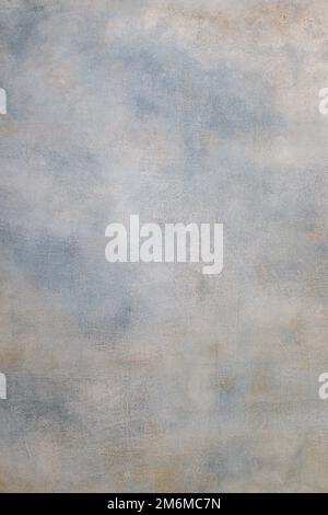 A gray blue pastel wall background Stock Photo