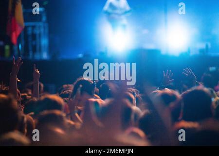 stage lights live concert summer music festival Stock Photo - Alamy
