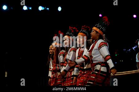 Artists perform at Octave 2023 northeast cultural festival organised by south zone cultural center ministry of culture in Chennai Stock Photo