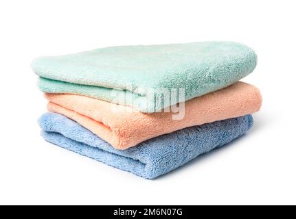 Multi Colored Towels Stock Photo