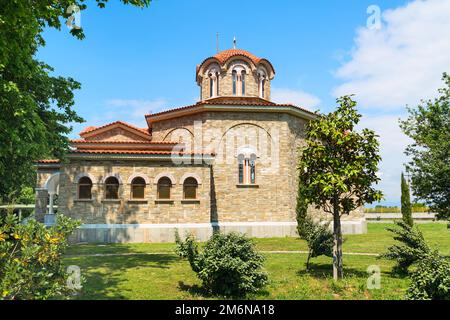 St. Lydia's baptistry church, Lydia, Philippi, Greece Stock Photo