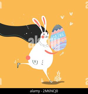 Easter celebration card vector Stock Vector