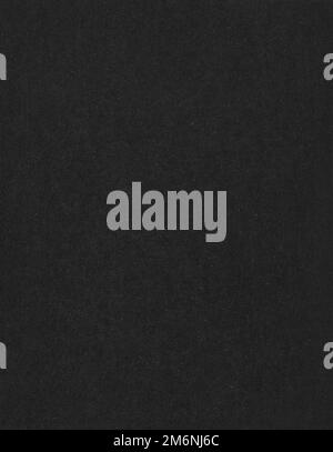 Black Matte Paper Sheet from retro Album. Stock Photo