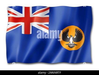 South Australian state flag, Australia Stock Photo