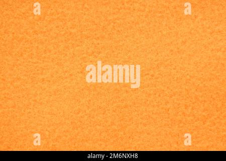 close up of orange fabric background and texture Stock Photo