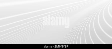Abstract Ultra Wide White Background Stock Photo