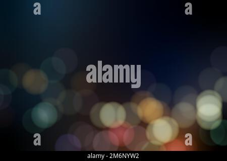 Colorful bokeh lights patterned background vector Stock Vector