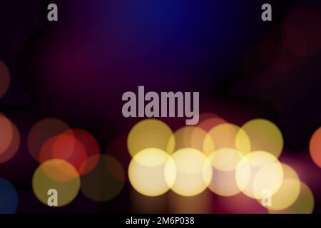 Colorful bokeh lights patterned background vector Stock Vector