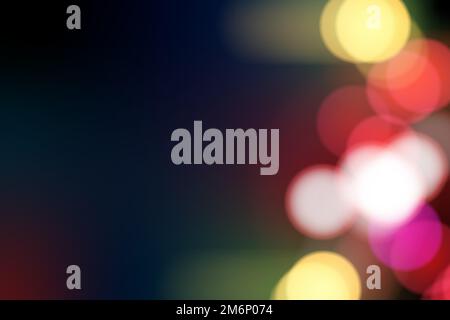 Colorful bokeh lights patterned background vector Stock Vector