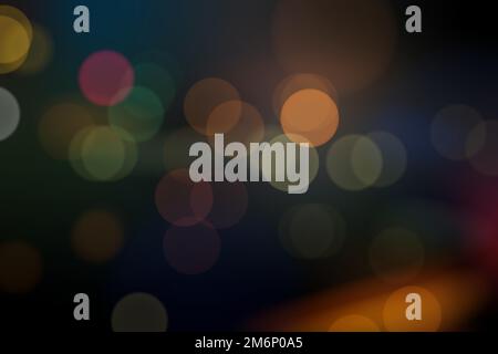 Colorful bokeh lights patterned background vector Stock Vector