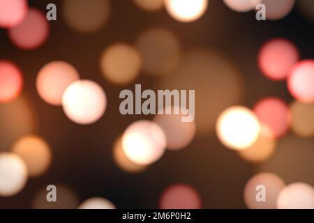 Colorful bokeh lights patterned background vector Stock Vector