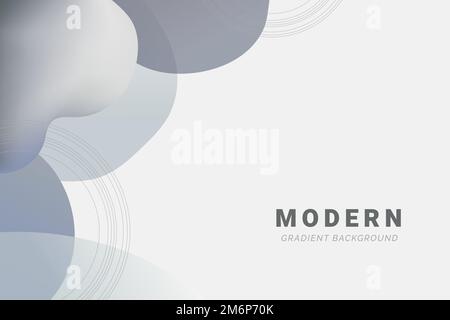 Gray modern gradient background vector Stock Vector