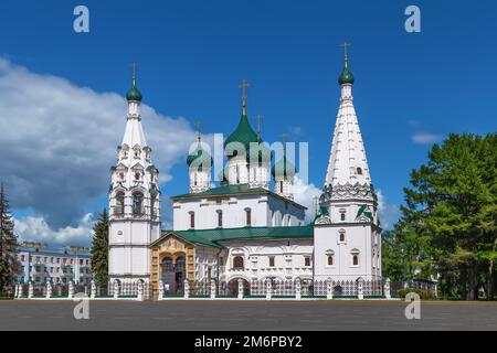 Church of Elijah the Prophet, Yaroslavl, Russia Stock Photo