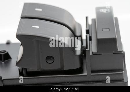 4 window controller for a vechicle. Drivers side replacement part for power window controler for a late model vechicle. Stock Photo