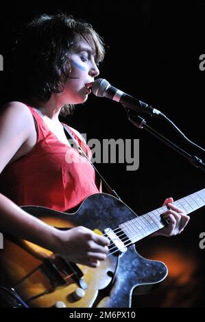 SXSW - Lelia Broussard in concert Stock Photo