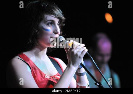 SXSW - Lelia Broussard in concert Stock Photo