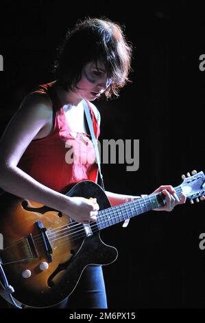 SXSW - Lelia Broussard in concert Stock Photo