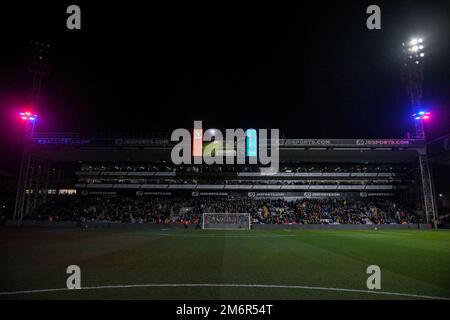 LONDON, ENGLAND - JANUARY 04: a general view of the stadium during the Premier League match between Crystal Palace and Tottenham Hotspur at Selhurst P Stock Photo