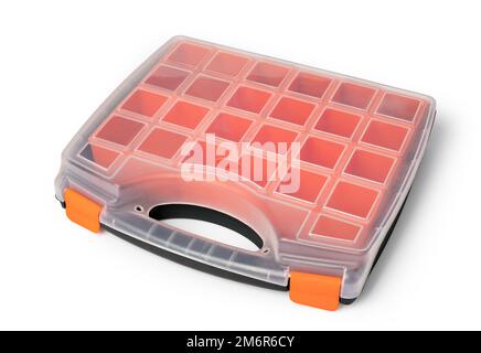 Plastic Storage Box, Small Parts Organizer Stock Photo