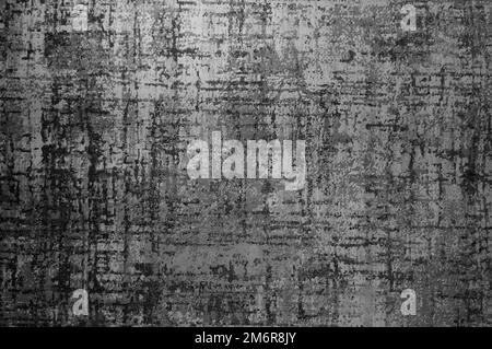 Designed dark stucco background. Plastered wall texture Stock Photo